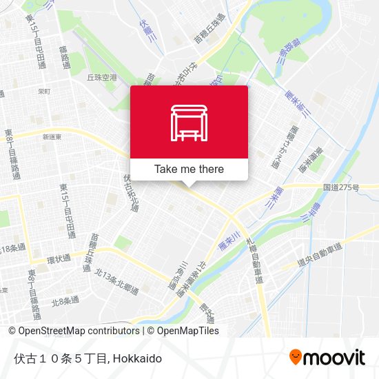 伏古１０条５丁目 map