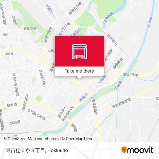 東苗穂６条３丁目 map