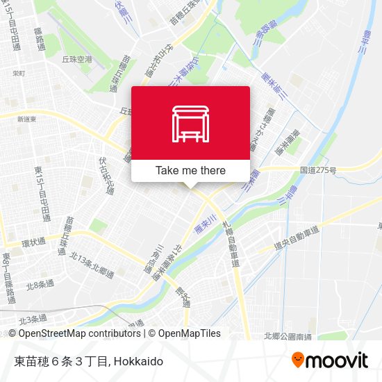 東苗穂６条３丁目 map