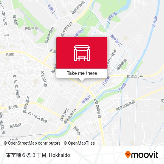 東苗穂６条３丁目 map