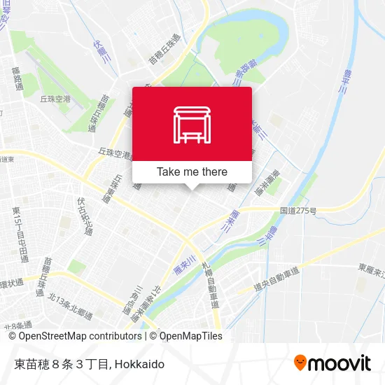 東苗穂８条３丁目 map