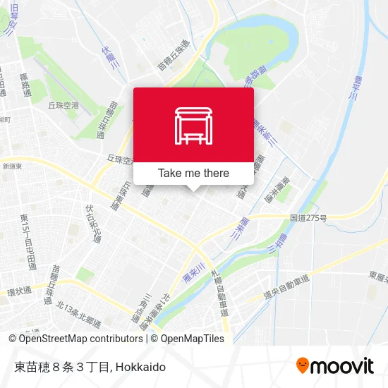 東苗穂８条３丁目 map