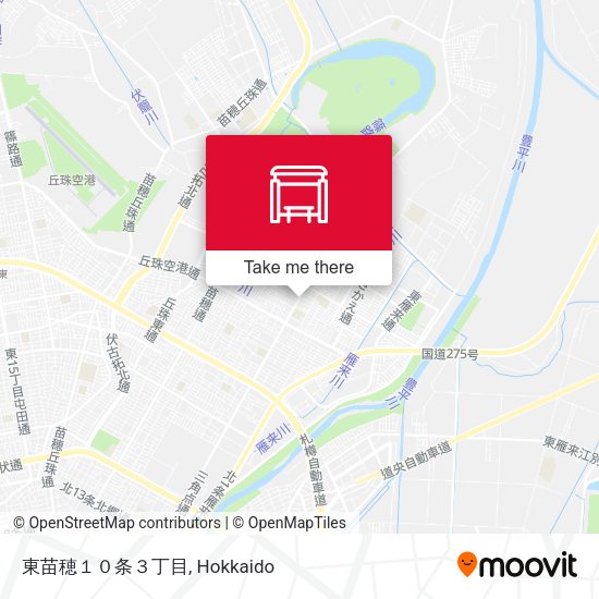 東苗穂１０条３丁目 map
