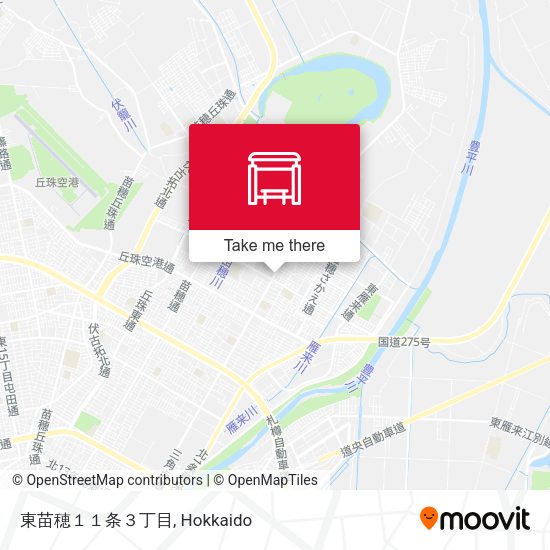 東苗穂１１条３丁目 map