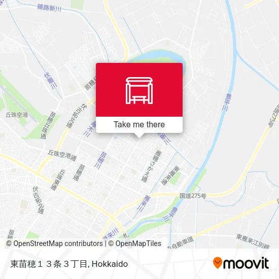 東苗穂１３条３丁目 map