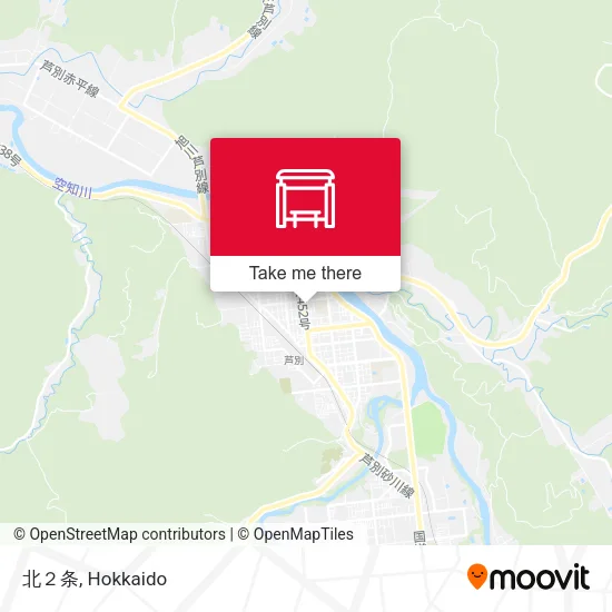 北２条 map