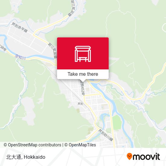 北大通 map