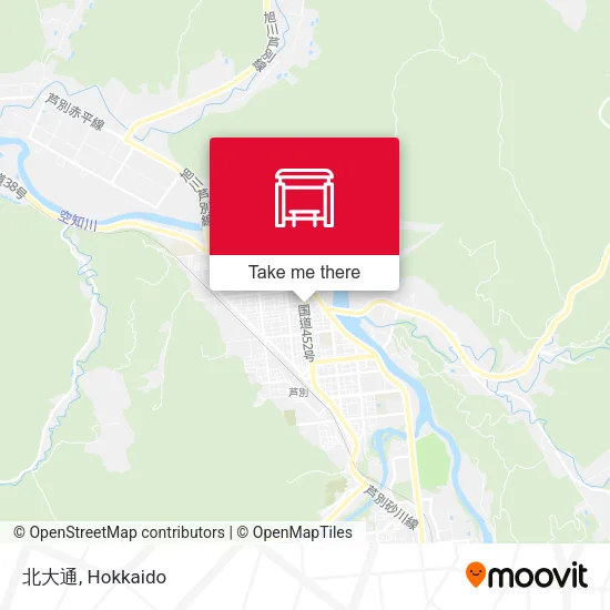 北大通 map