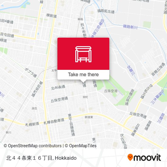 北４４条東１６丁目 map