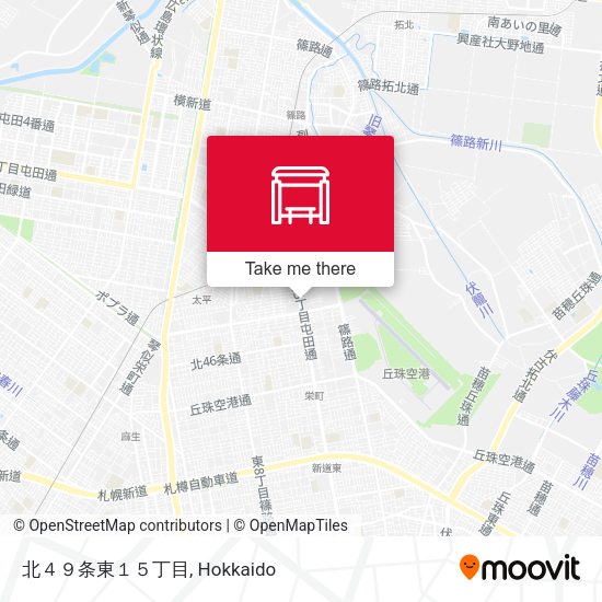 北４９条東１５丁目 map