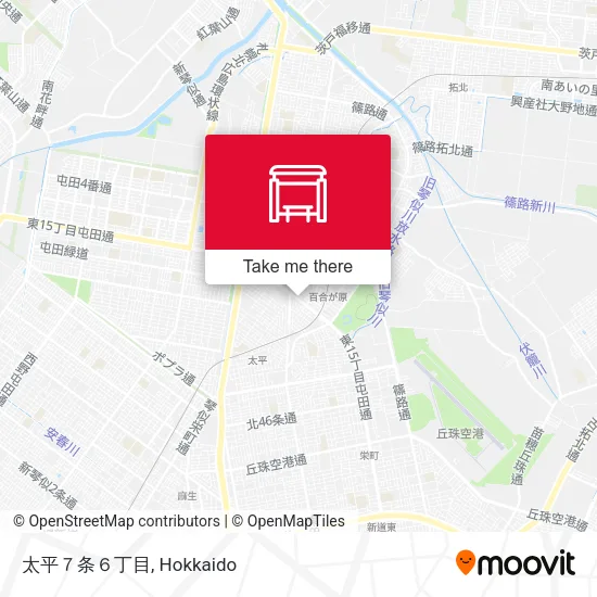 太平７条６丁目 map