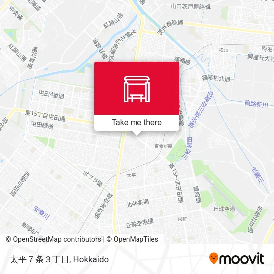 太平７条３丁目 map