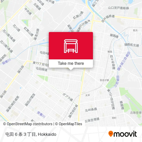 屯田６条３丁目 map