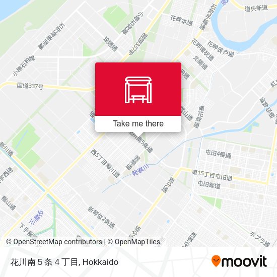 花川南５条４丁目 map