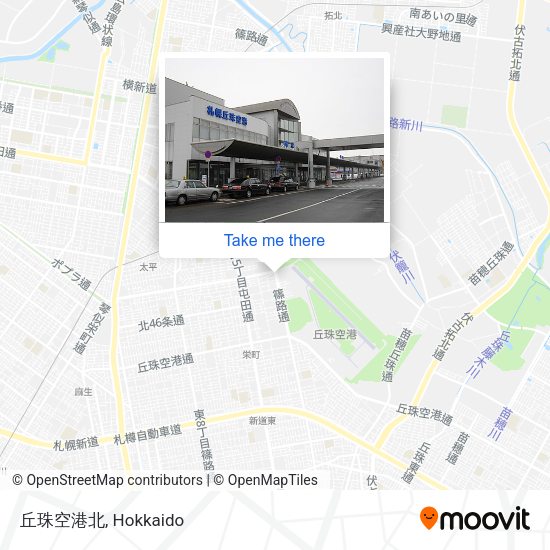 丘珠空港北 map