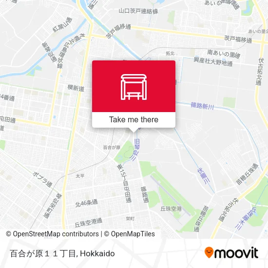 百合が原１１丁目 map