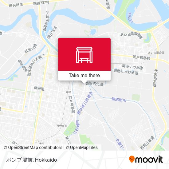 ポンプ場前 map