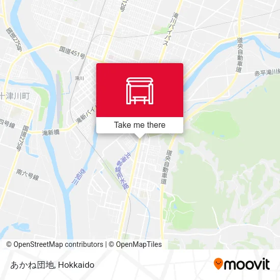 あかね団地 map