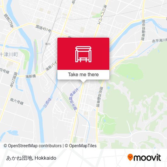 あかね団地 map