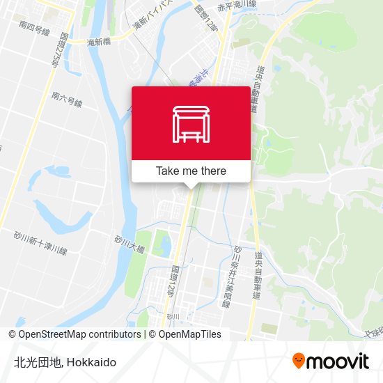 北光団地 map