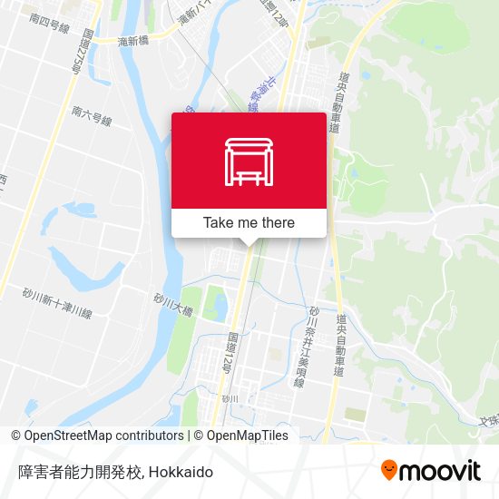 障害者能力開発校 map