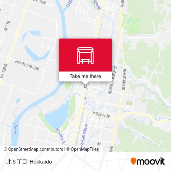 北６丁目 map