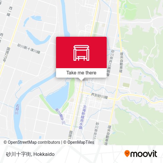 砂川十字街 map