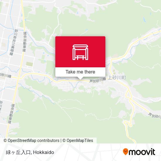緑ヶ丘入口 map
