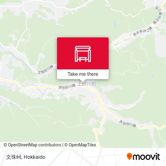 文珠峠 map