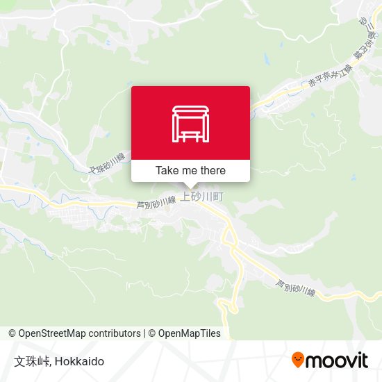 文珠峠 map