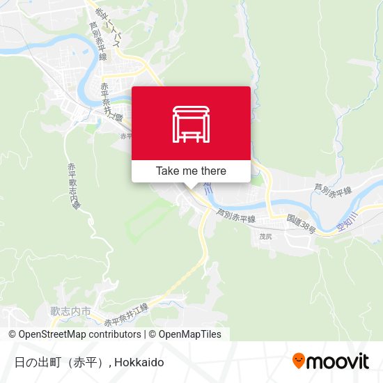 日の出町（赤平） map