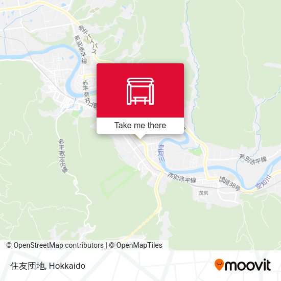 住友団地 map