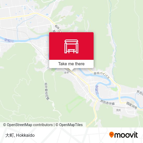 大町 map