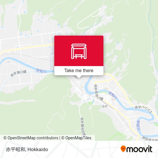 赤平昭和 map