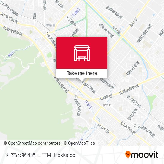 西宮の沢４条１丁目 map