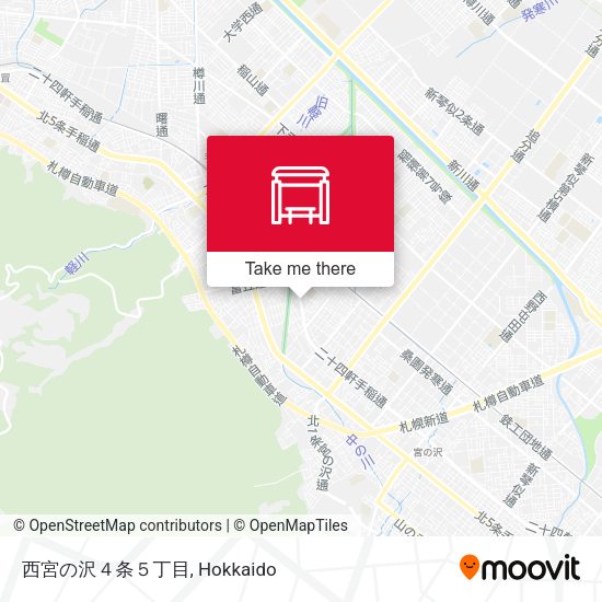 西宮の沢４条５丁目 map