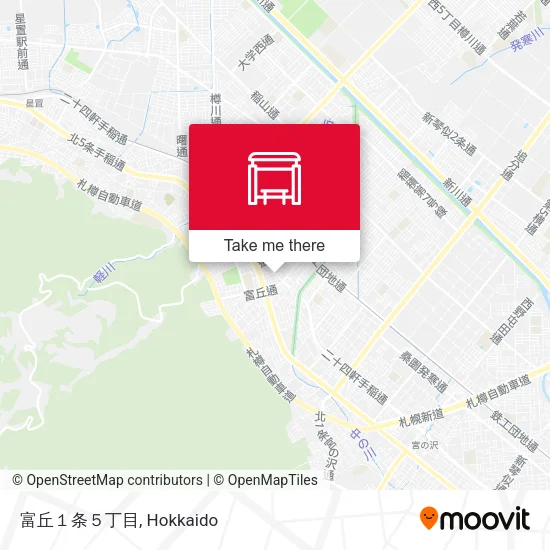 富丘１条５丁目 map