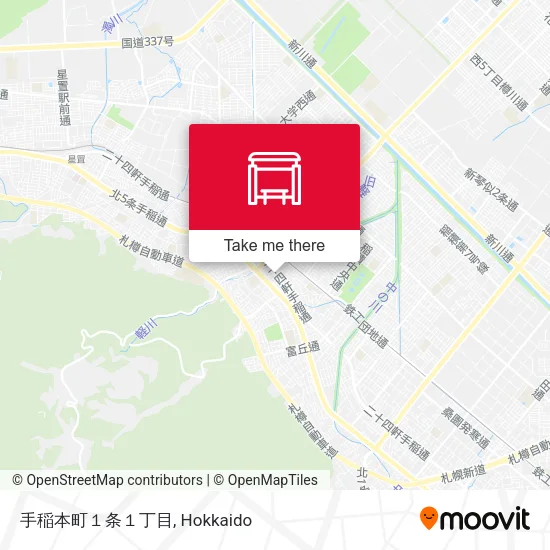 手稲本町１条１丁目 map
