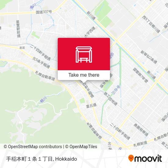 手稲本町１条１丁目 map