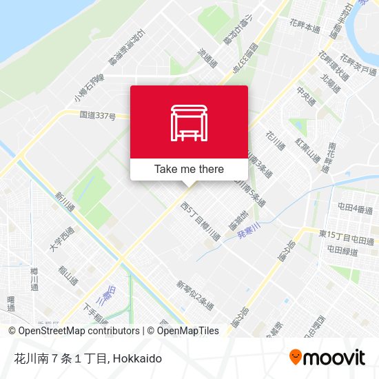 花川南７条１丁目 map