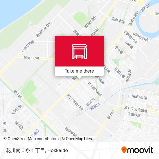 花川南５条１丁目 map