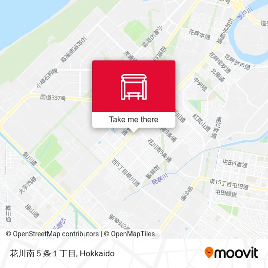 花川南５条１丁目 map
