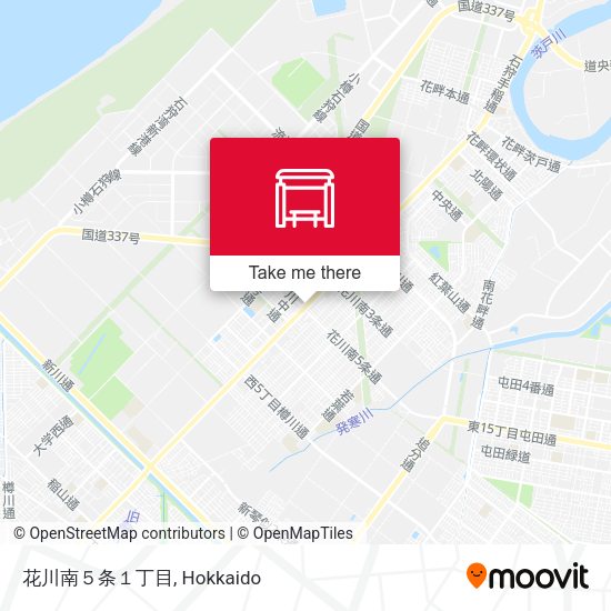 花川南５条１丁目 map