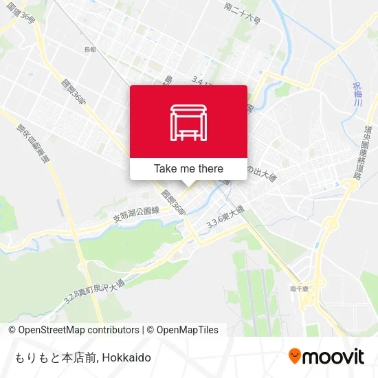 もりもと本店前 map