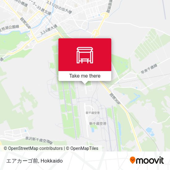 エアカーゴ前 map