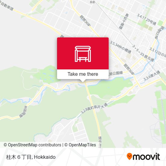 桂木６丁目 map