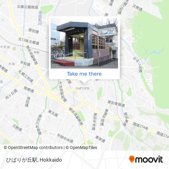 ひばりが丘駅 map