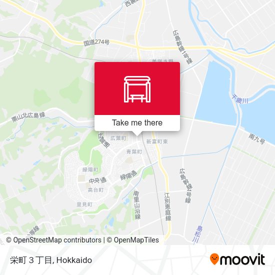 栄町３丁目 map
