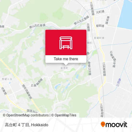 高台町４丁目 map