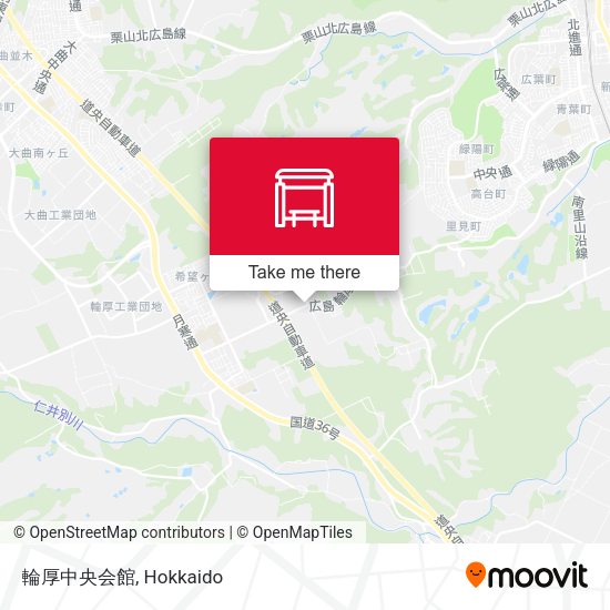 輪厚中央会館 map